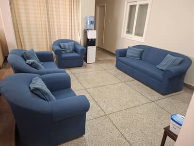 7 Seat Sofa Set (3 x 2 x 1 x 1) - Used condition