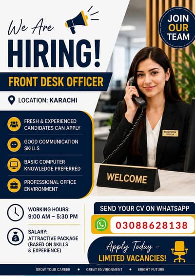 We need well groomed and motivated candidates | Limited Slots availale