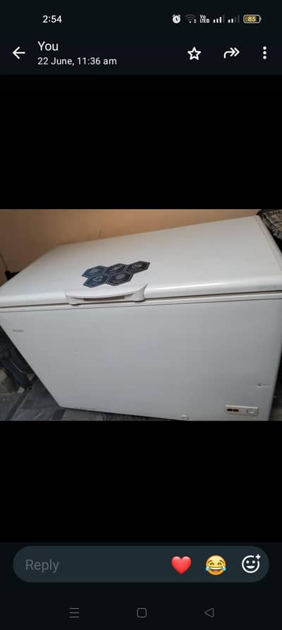 Haier freezer