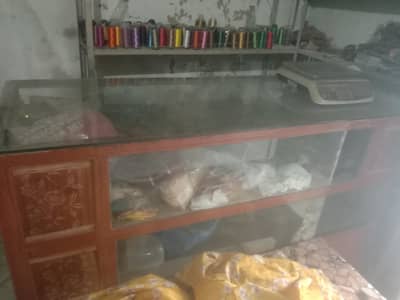 counter with 12mm mirror for any type of shop