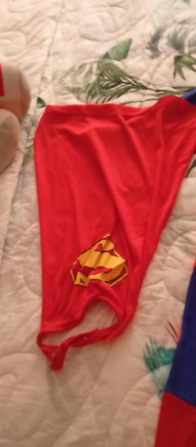 super man costume is up for sale