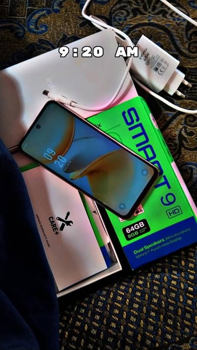 infinix smart 9 hd 4+4 64Gb