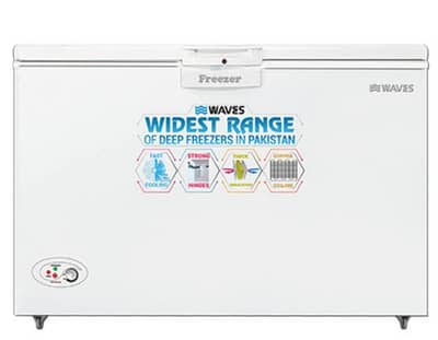 single door deep freezer (waves), slightly used