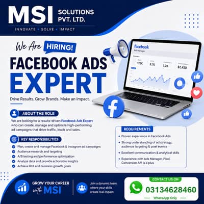 FACEBOOK ADS EXPERT