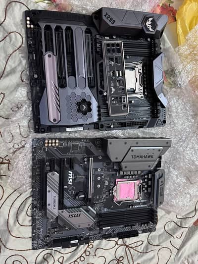 MSI Z390 AND  ASUS TUFF X99 Dead motherboards