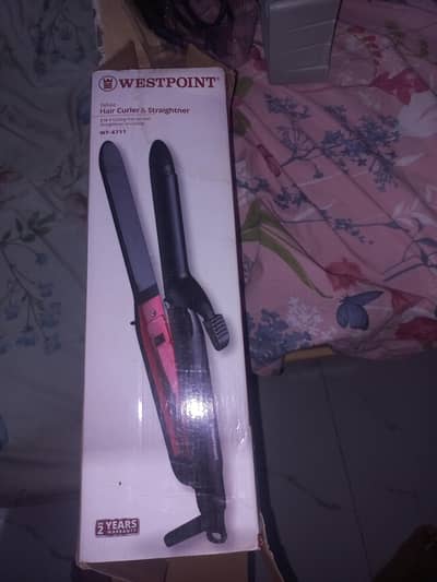 Westpoint hair curler and straightner