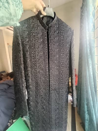 Sherwani I Mehndi Dress I Kullah