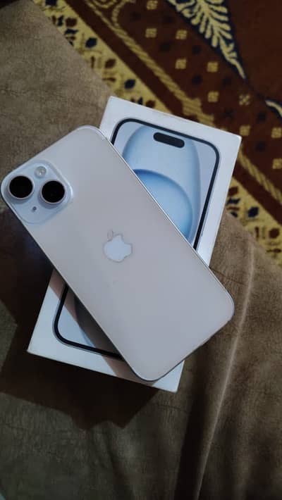 iPhone 15 JV Blue 128GB | 94% Health | Box Available | Full Fresh