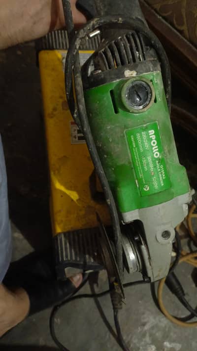welding plant lead and grinder machine