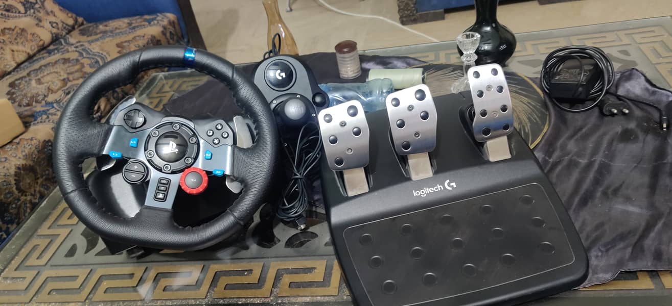 Logitech G29 Complete Racing Simulator Bundle | Wheel, Pedals & Shifte 14