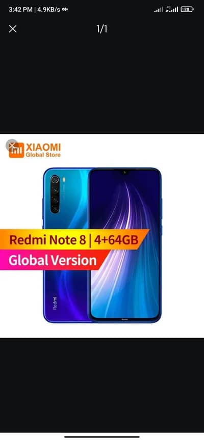 Xiaomi Redmi Note 8 03115061056