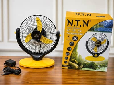 Rechargeable fan NTN brand
