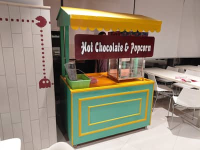 Hot Coffee and Pop Corn Stall
