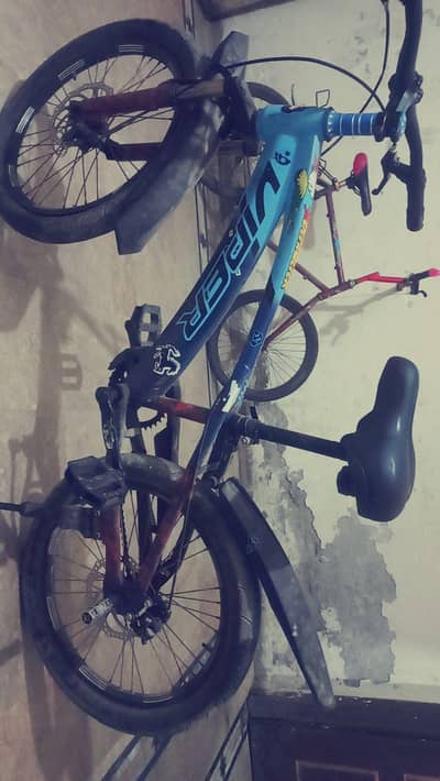 modify cycle . . only 1 month use. working shoks . disc brakes