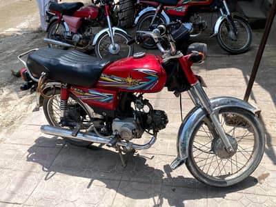 Union star 70cc urgent sale 75,000