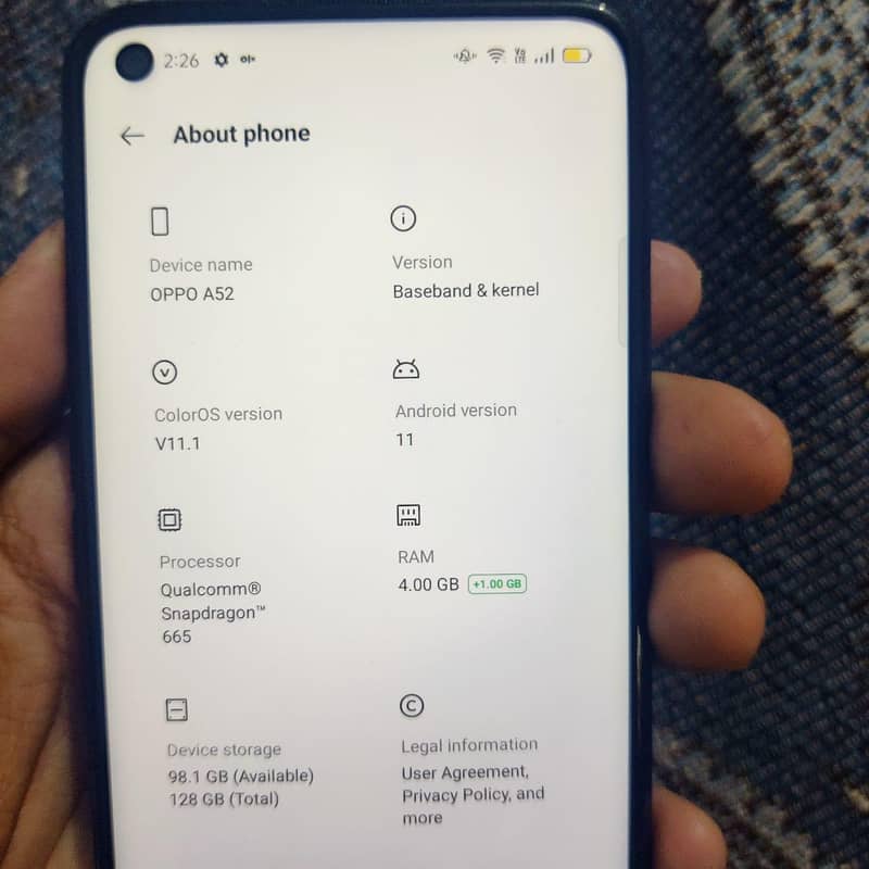 OPPO A52 7