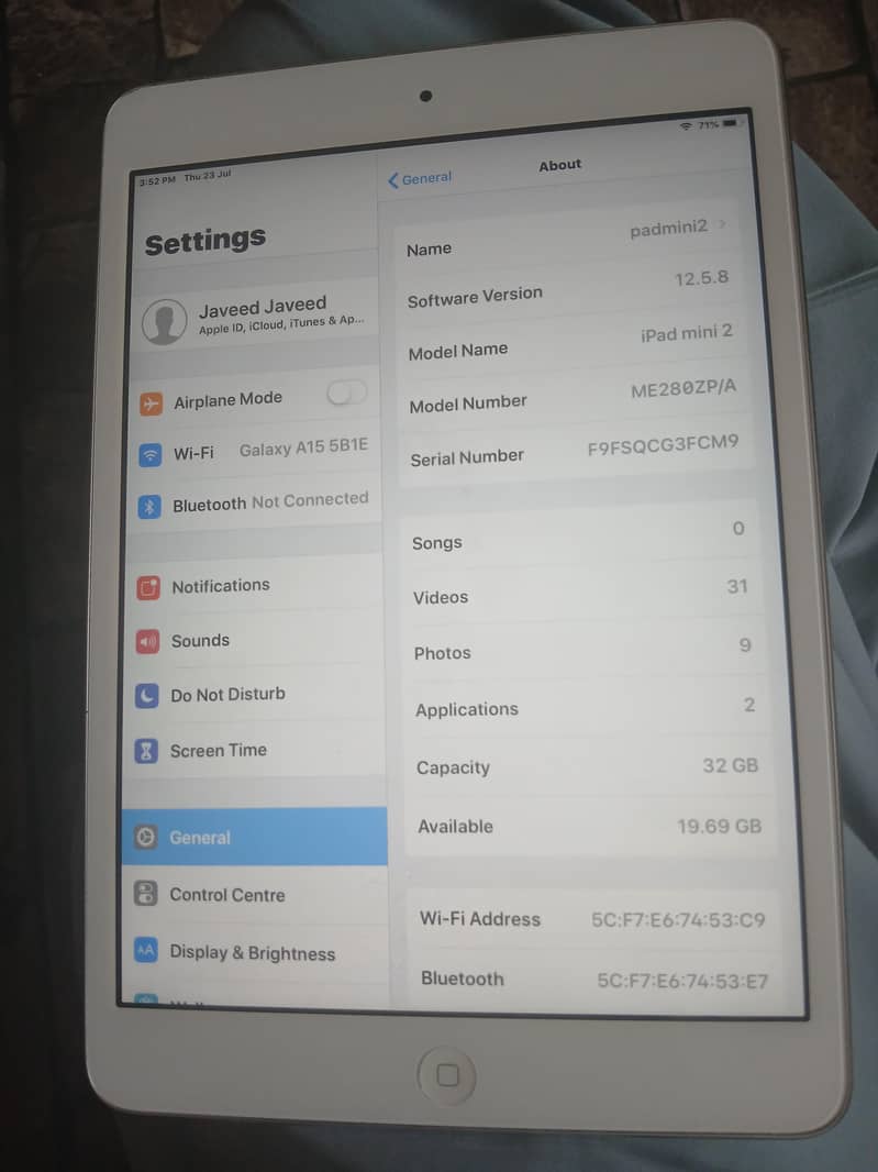 i pad mini2 2