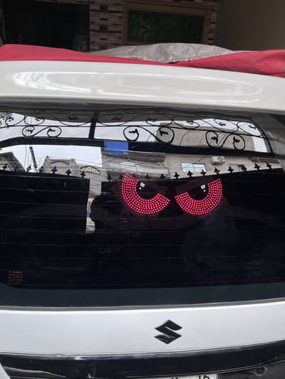 Devil eye car back screen light