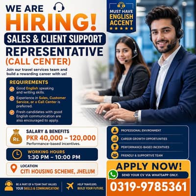 Staff Required for Call Center | Male &  Female Jobs | CSR Jobs