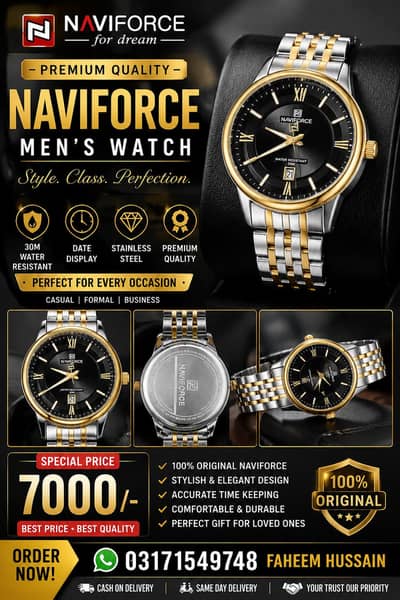 beautiful men watch