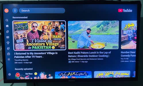 Hisense 32 inch LCD Tv Simple (Not Android)