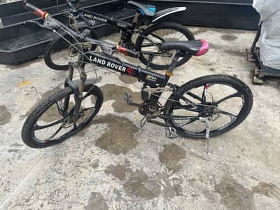 Land Rover folding cycle
