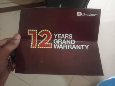 dawlance brand new condition olny 5 month used  03124119862
