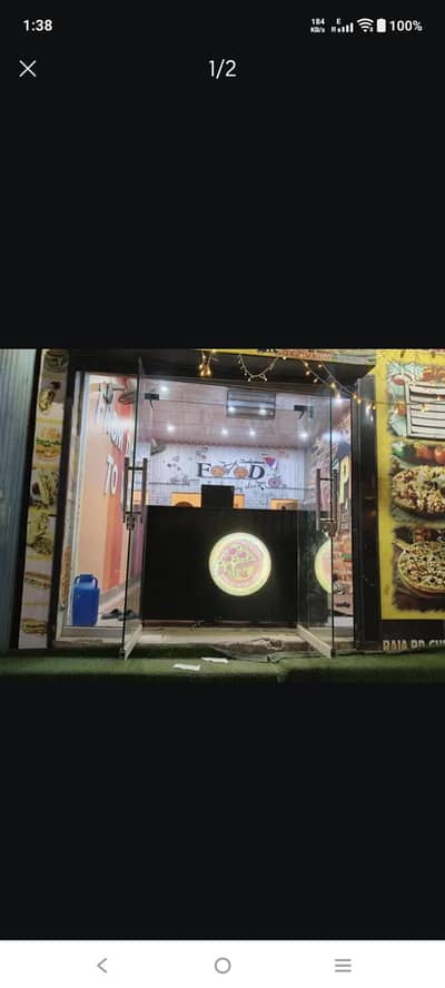 restaurant Glass door for sale