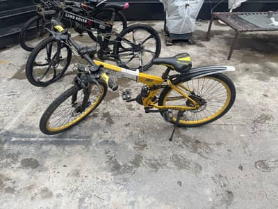 Land Rover folding cycle
