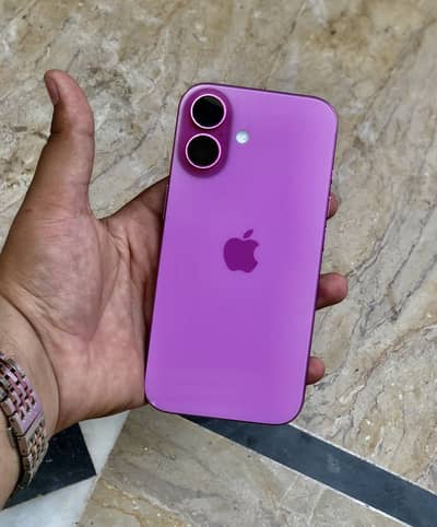 Iphone 16 factory sim working 128gb 92 health