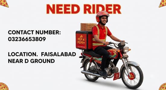 Rider job