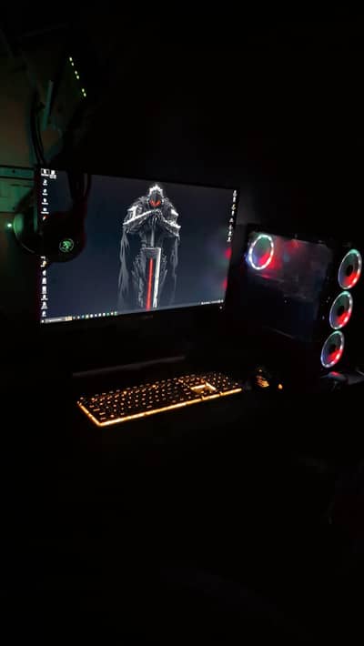 Gaming PC | i7 6th | RX 580 8GB In Warranty | 256 SSD | 1 TB HD