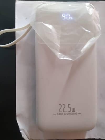QTech 22.5W 10000mah Fast Power Bank (one week used)