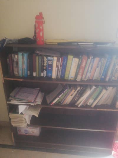Wooden Books Almari / Book Cabinet – Good Condition