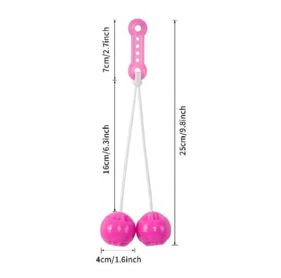 Lato Clacker Balls Multicolor Plastic Kids Toy