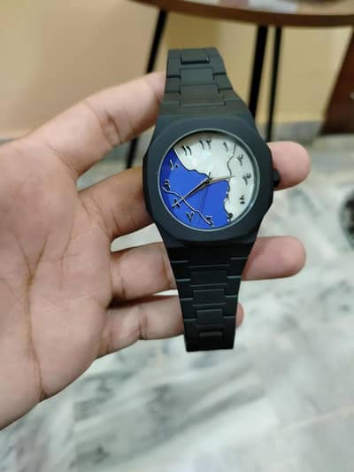 white aura watch in marble edition available