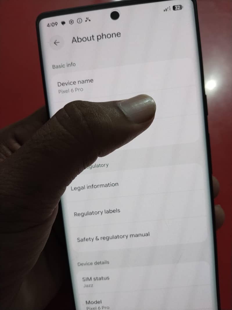 Google Pixel 6 Pro 7