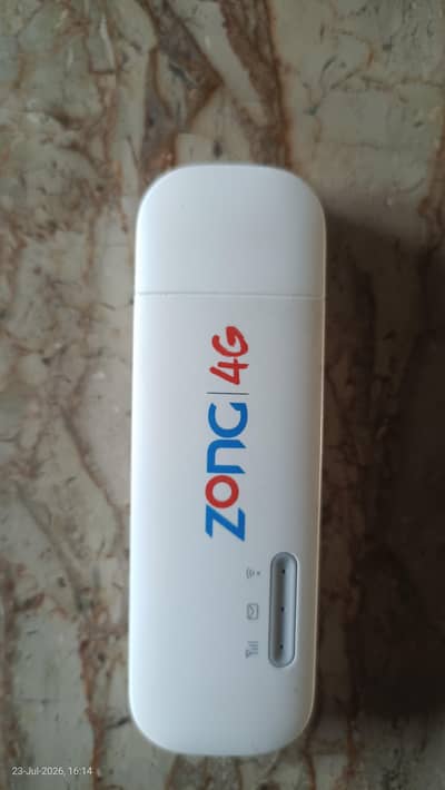 Zong 4g LTE wingle urgent sale