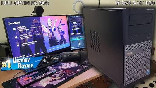 Dell optiplex 9010 gaming PC, Nvidia GPU 2 Gb, 500 GB Hard, 8 Gb Ram