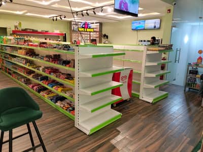 complete super store range available here like racks and cash counter