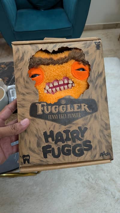 Fuggler Hairy Fuggs Funny Ugly Monsters 9 inch collectible plush toy