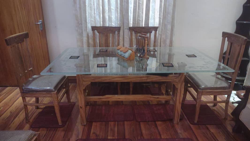 Dining table six Seater 2