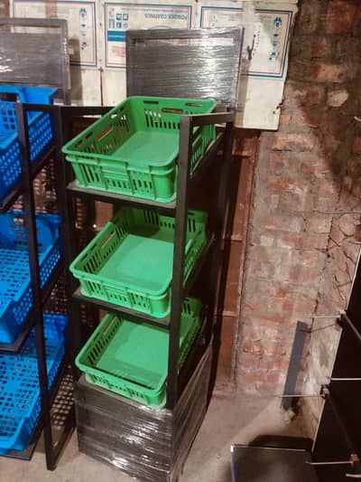 pharmacy rack and medical store display and stock room racks