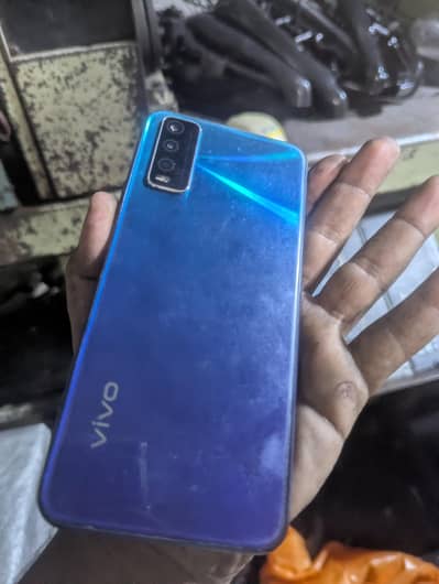 Vivo Y20 3/64 all ok set withDabba charger