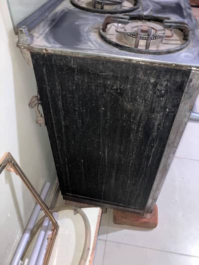 Anix double-door gas cooking range