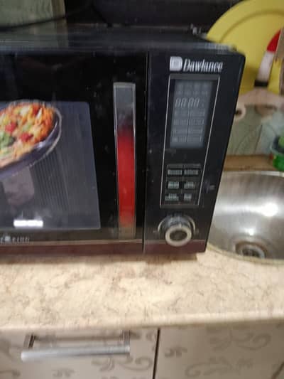 Microwave oven cooking king argent sell box  kharab hugya