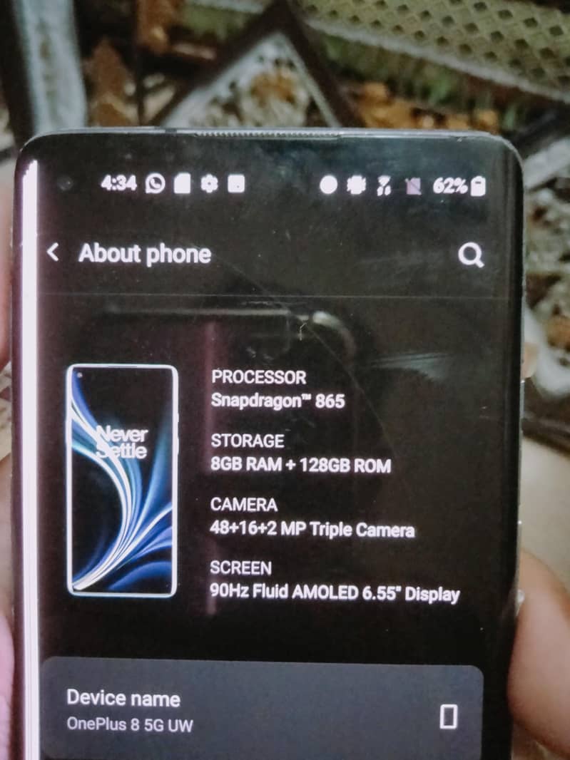One Plus 8 5