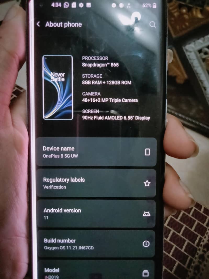 One Plus 8 7