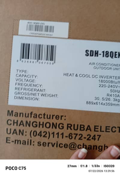 1 5 ton AC for sale