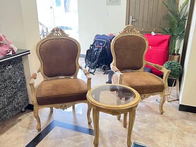 Room chairs with tables  for sale